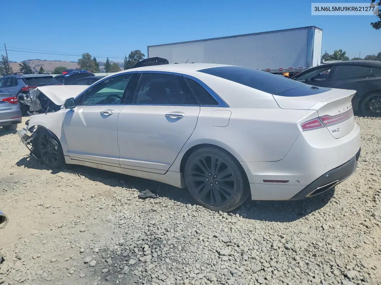 2019 Lincoln Mkz Reserve Ii VIN: 3LN6L5MU9KR621277 Lot: 61445976