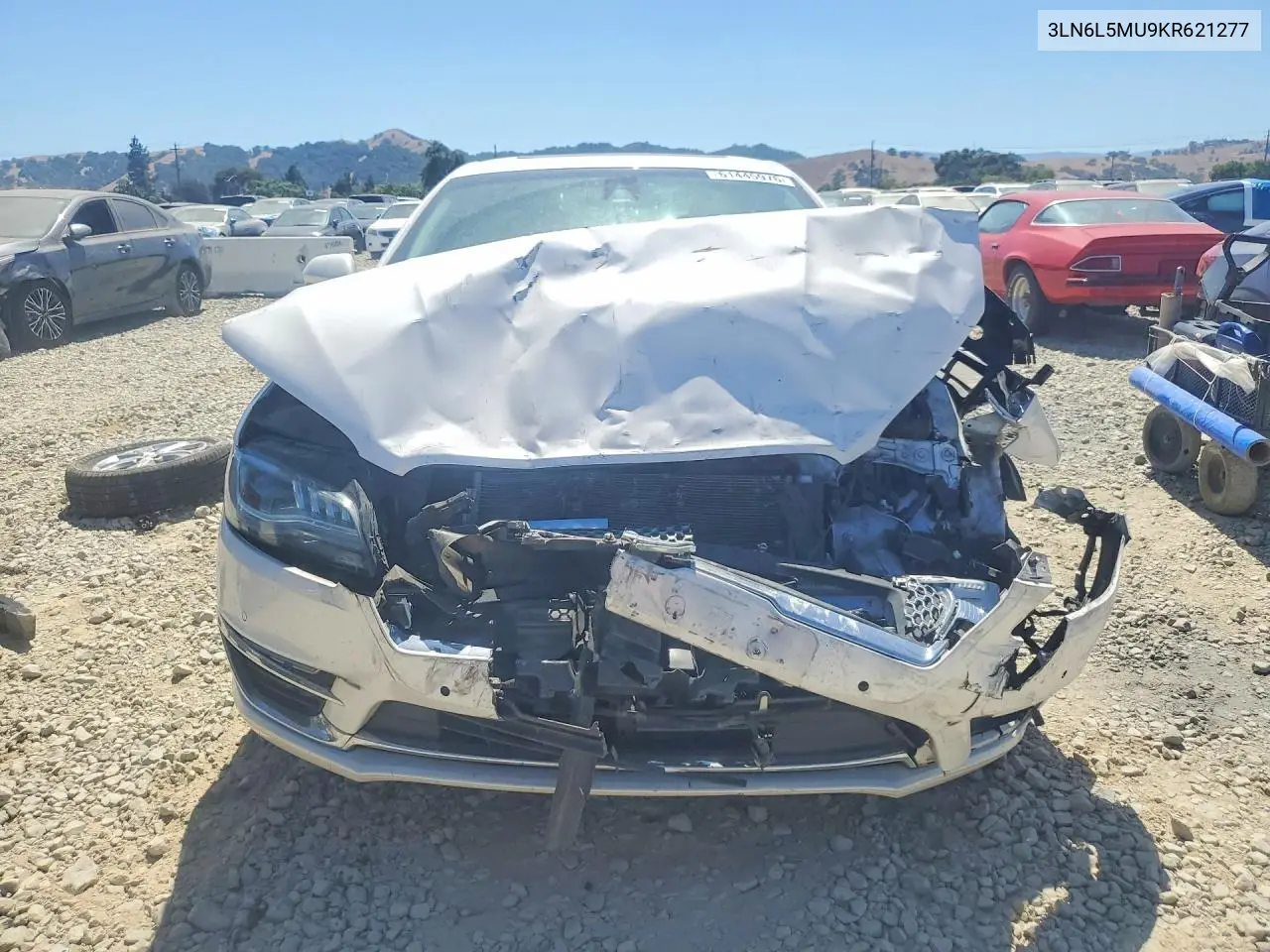2019 Lincoln Mkz Reserve Ii VIN: 3LN6L5MU9KR621277 Lot: 61445976