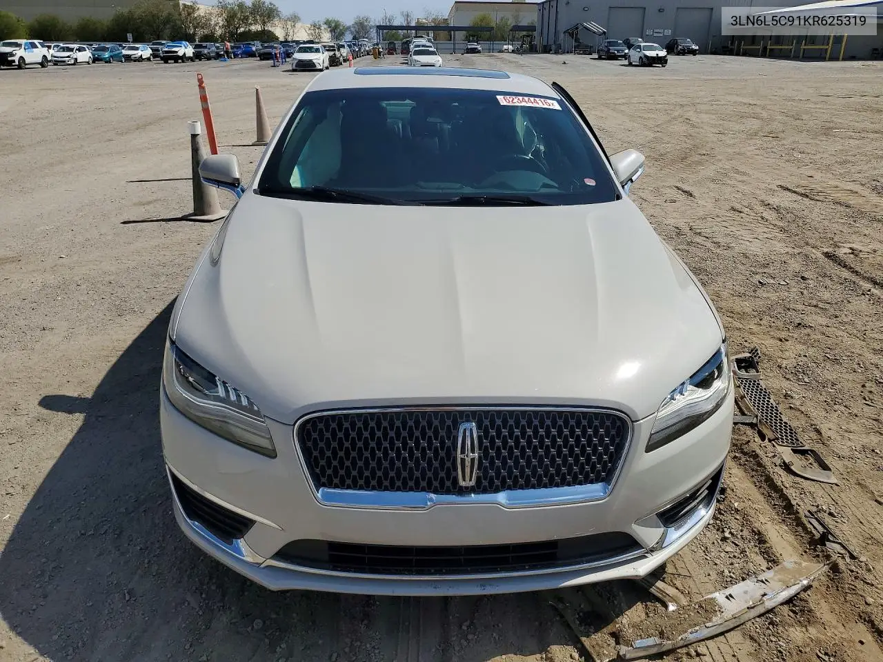 2019 Lincoln Mkz Reserve I VIN: 3LN6L5C91KR625319 Lot: 62344416