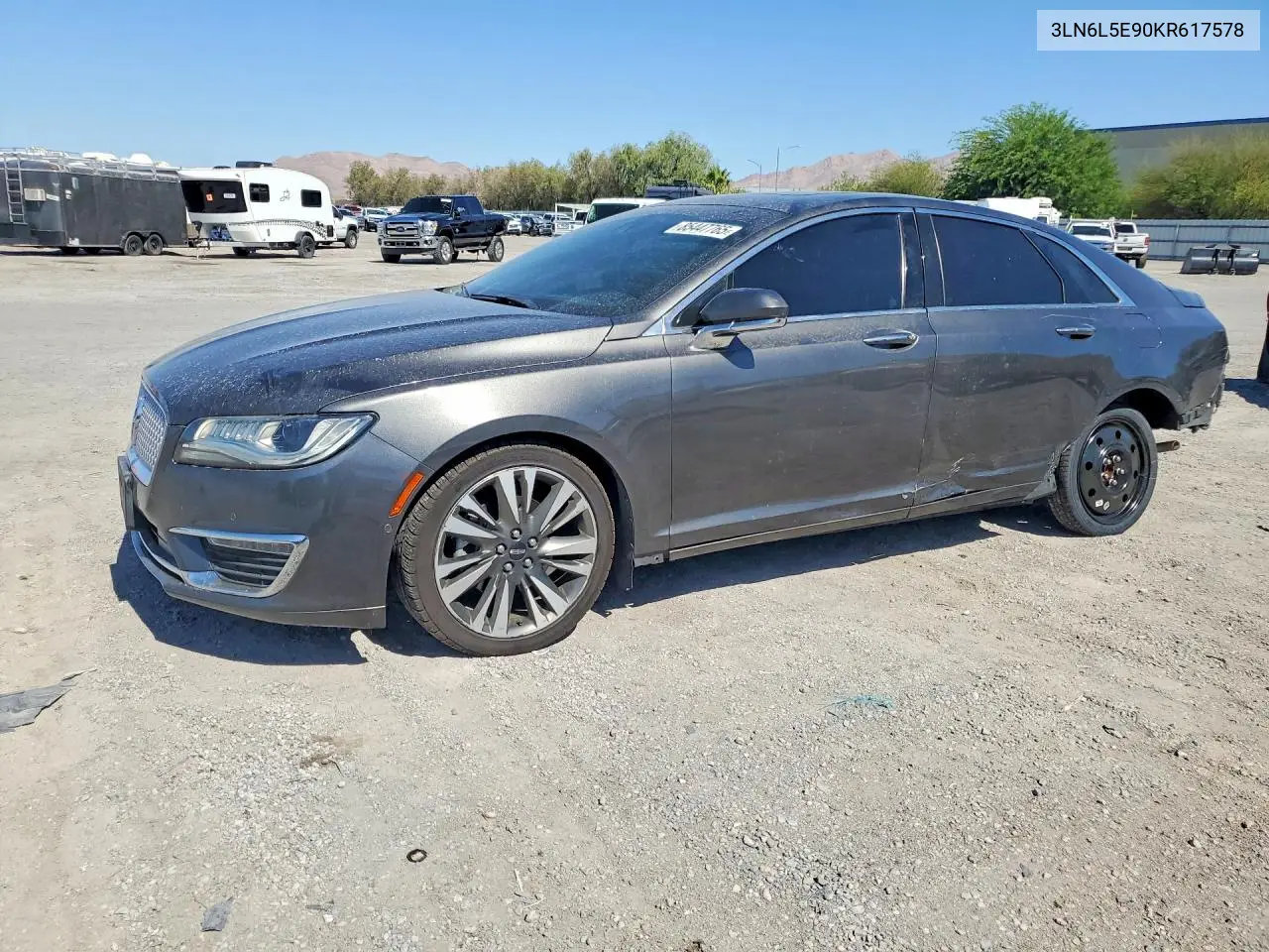 2019 Lincoln Mkz Reserve Ii VIN: 3LN6L5E90KR617578 Lot: 85447765