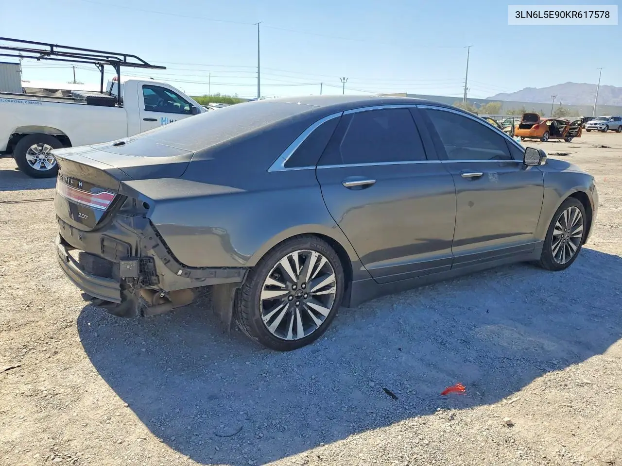2019 Lincoln Mkz Reserve Ii VIN: 3LN6L5E90KR617578 Lot: 85447765