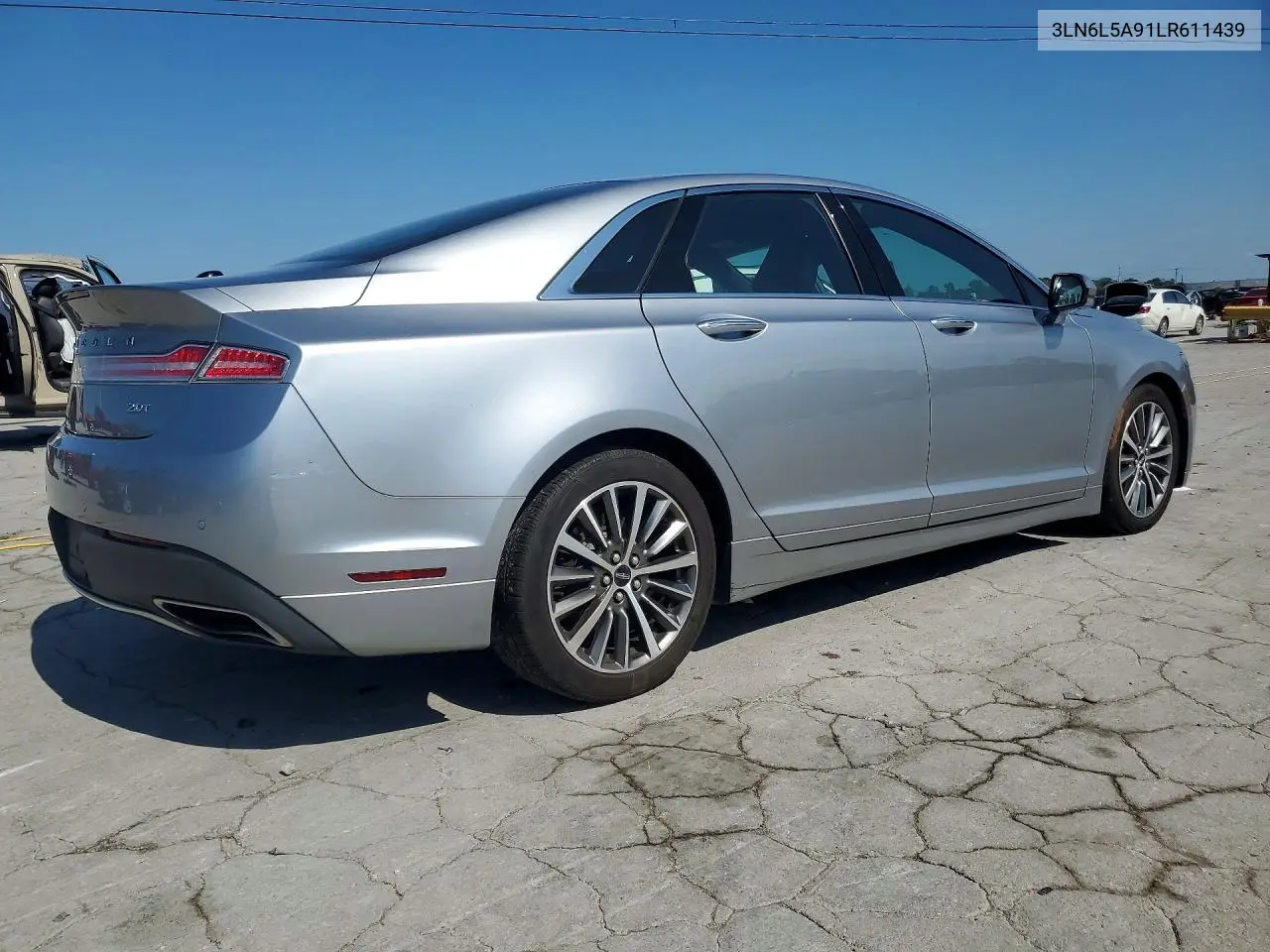 2020 Lincoln Mkz VIN: 3LN6L5A91LR611439 Lot: 56616096