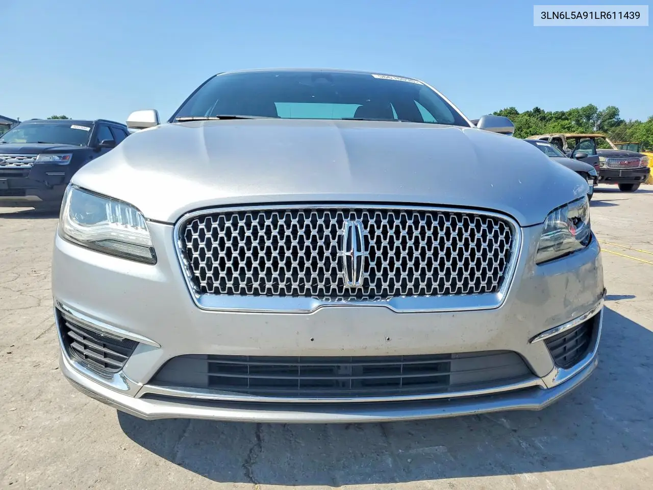 2020 Lincoln Mkz VIN: 3LN6L5A91LR611439 Lot: 56616096