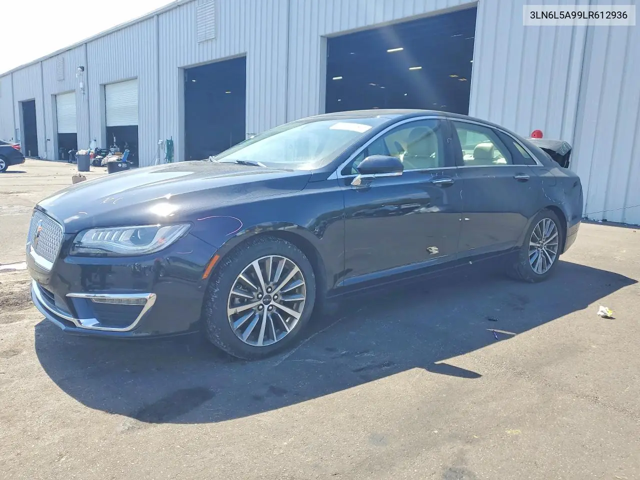 2020 Lincoln Mkz VIN: 3LN6L5A99LR612936 Lot: 59982056
