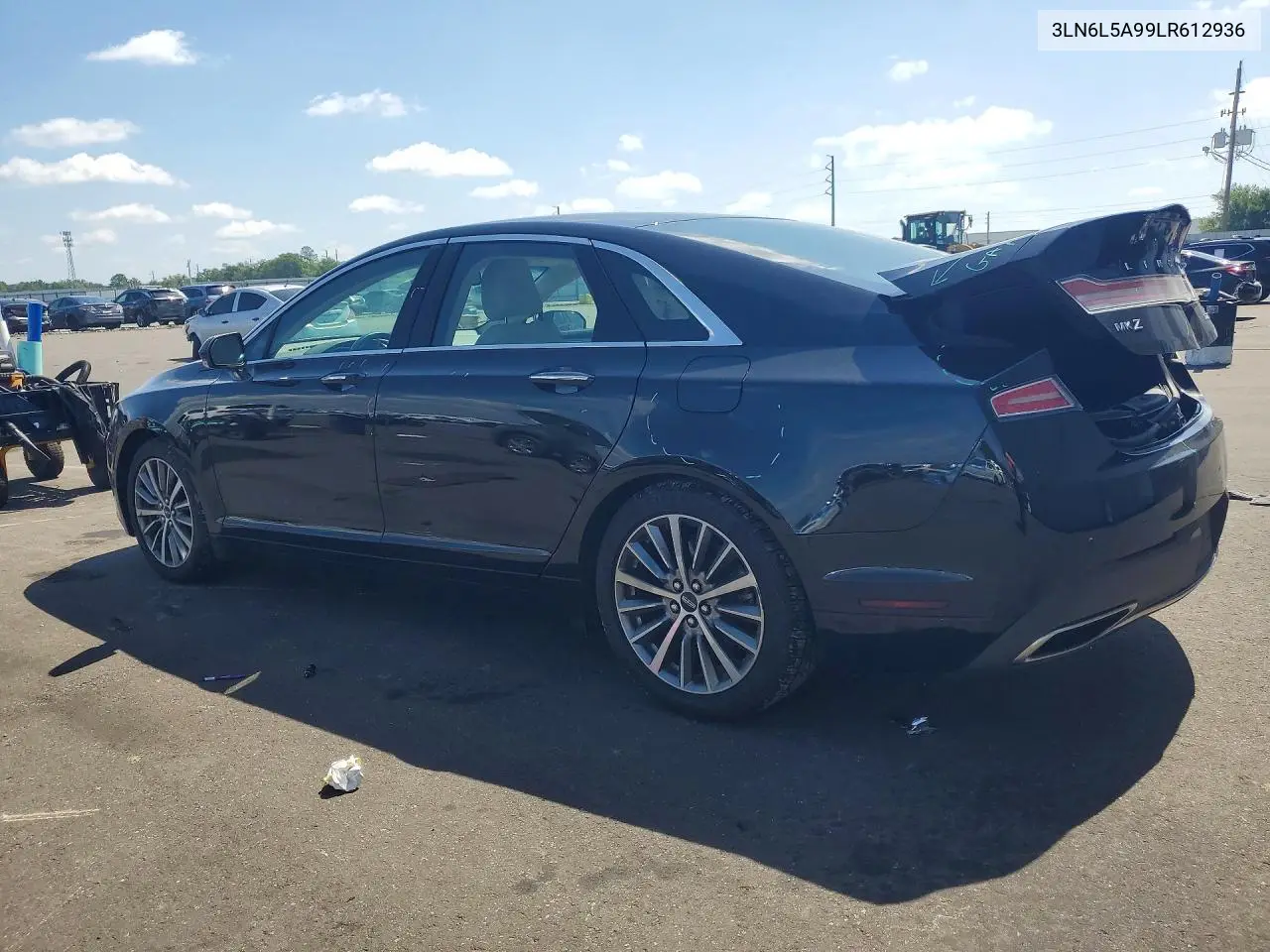 2020 Lincoln Mkz VIN: 3LN6L5A99LR612936 Lot: 59982056