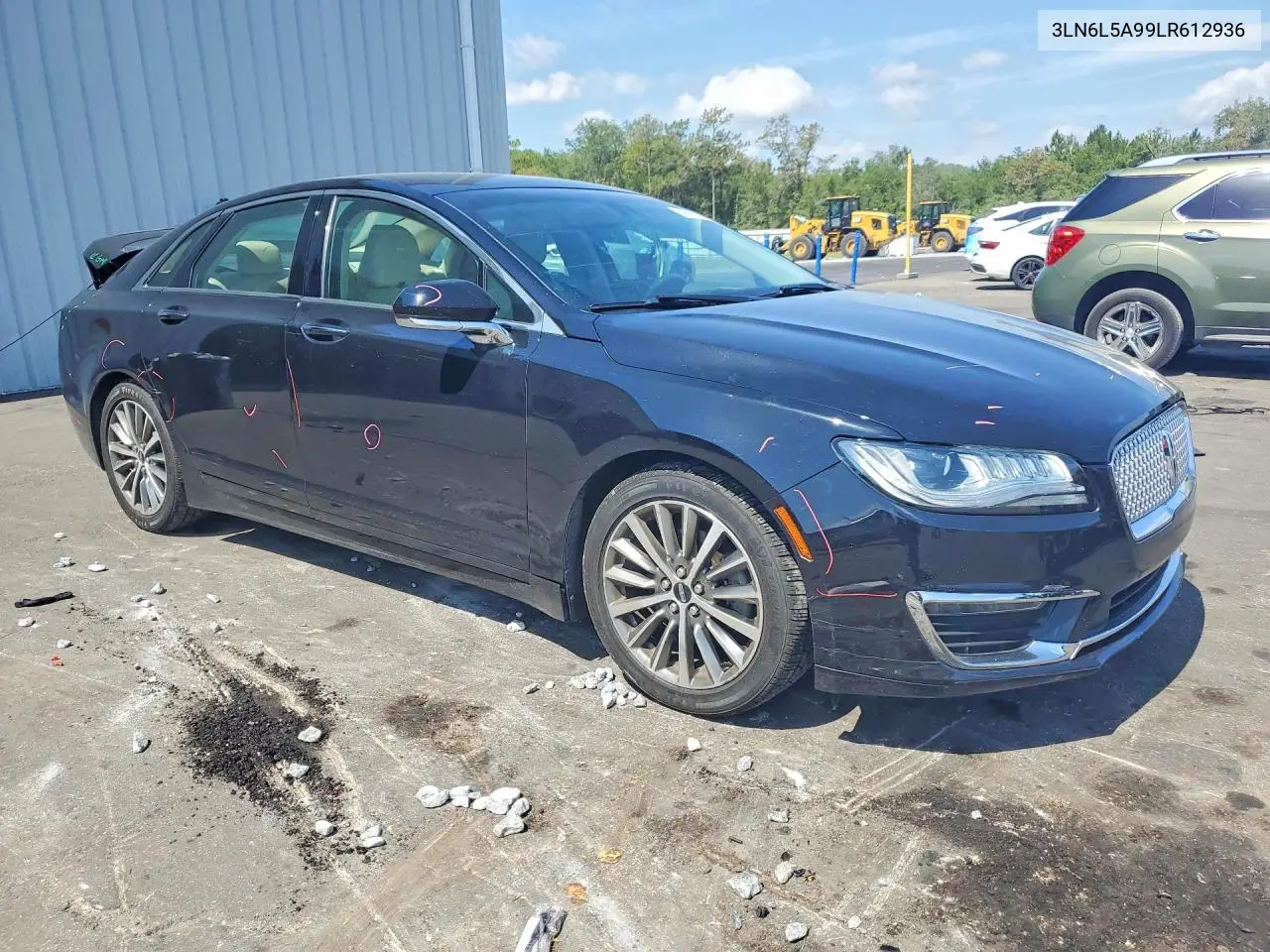 2020 Lincoln Mkz VIN: 3LN6L5A99LR612936 Lot: 59982056