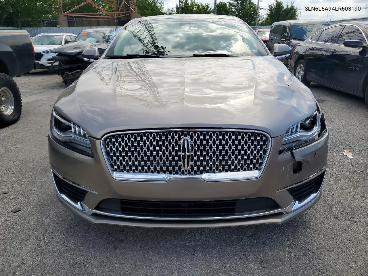 2020 Lincoln Mkz VIN: 3LN6L5A94LR603190 Lot: 60260016
