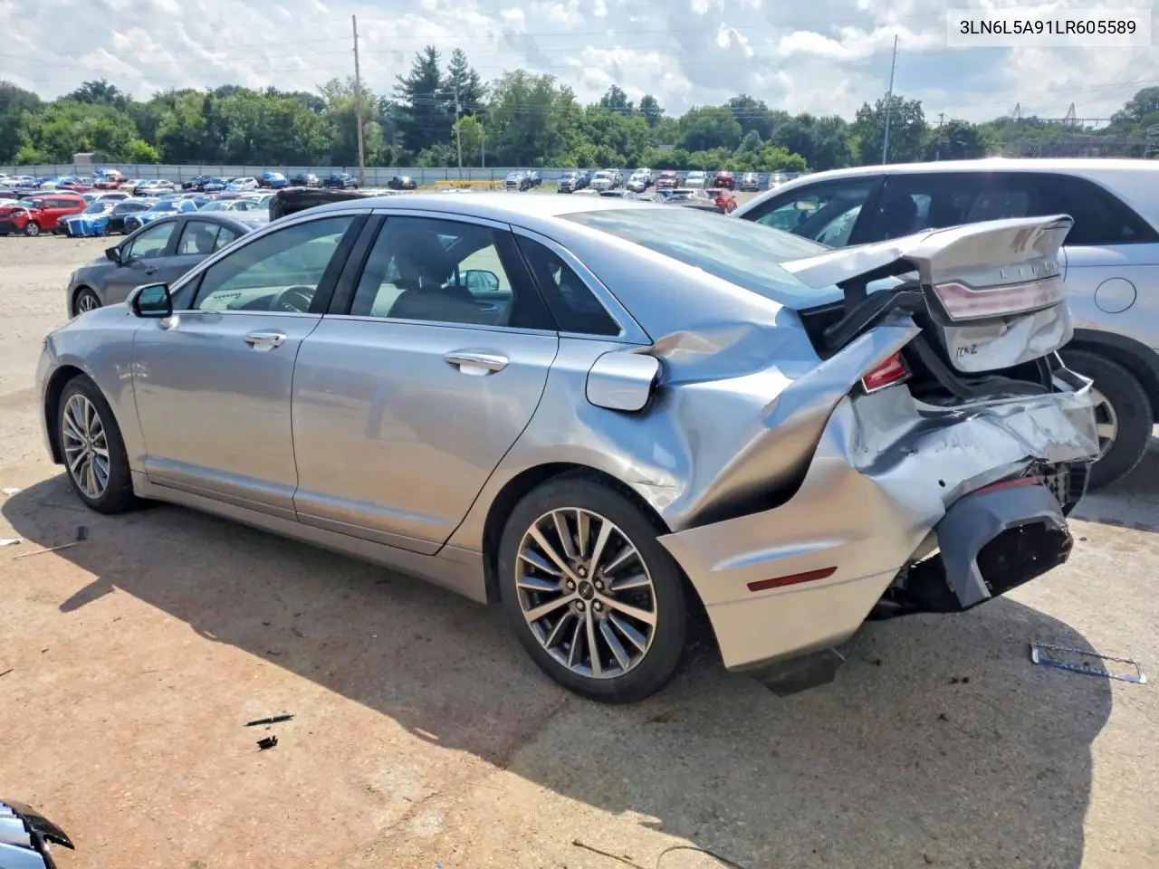 2020 Lincoln Mkz VIN: 3LN6L5A91LR605589 Lot: 60407716
