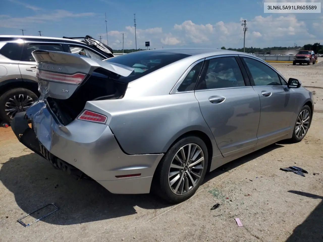2020 Lincoln Mkz VIN: 3LN6L5A91LR605589 Lot: 60407716