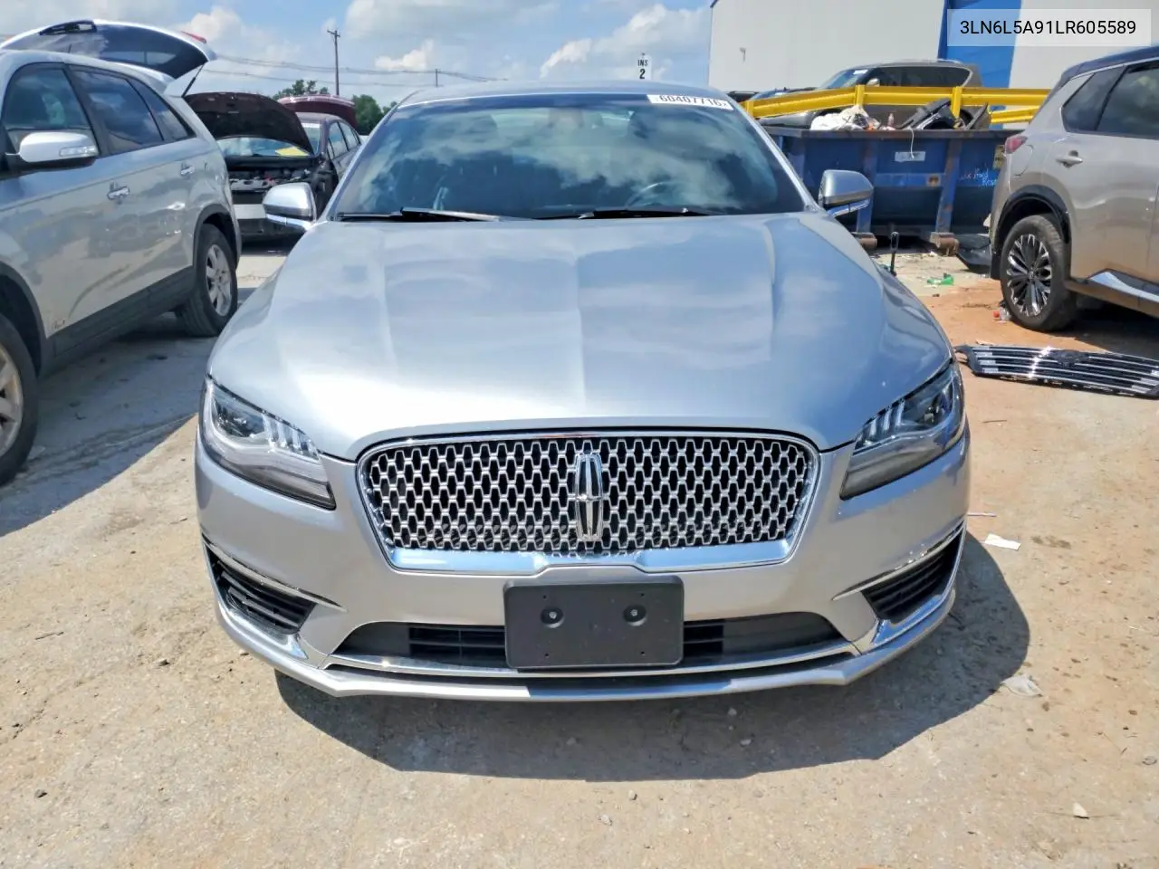 2020 Lincoln Mkz VIN: 3LN6L5A91LR605589 Lot: 60407716