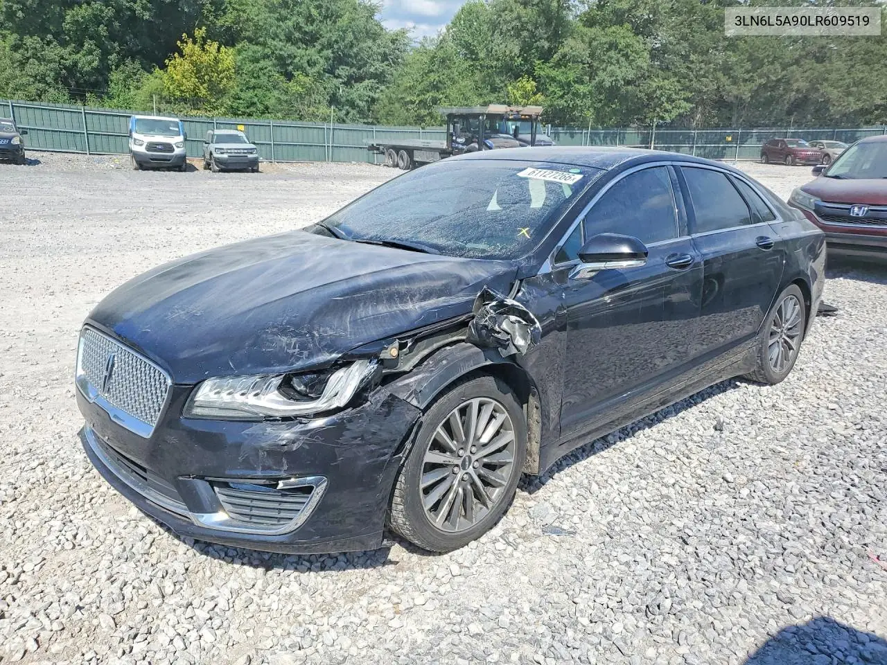 2020 Lincoln Mkz VIN: 3LN6L5A90LR609519 Lot: 61127266