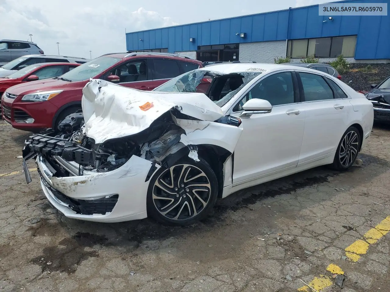 2020 Lincoln Mkz VIN: 3LN6L5A97LR605970 Lot: 61867286