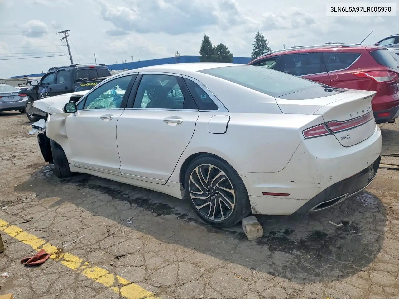 2020 Lincoln Mkz VIN: 3LN6L5A97LR605970 Lot: 61867286