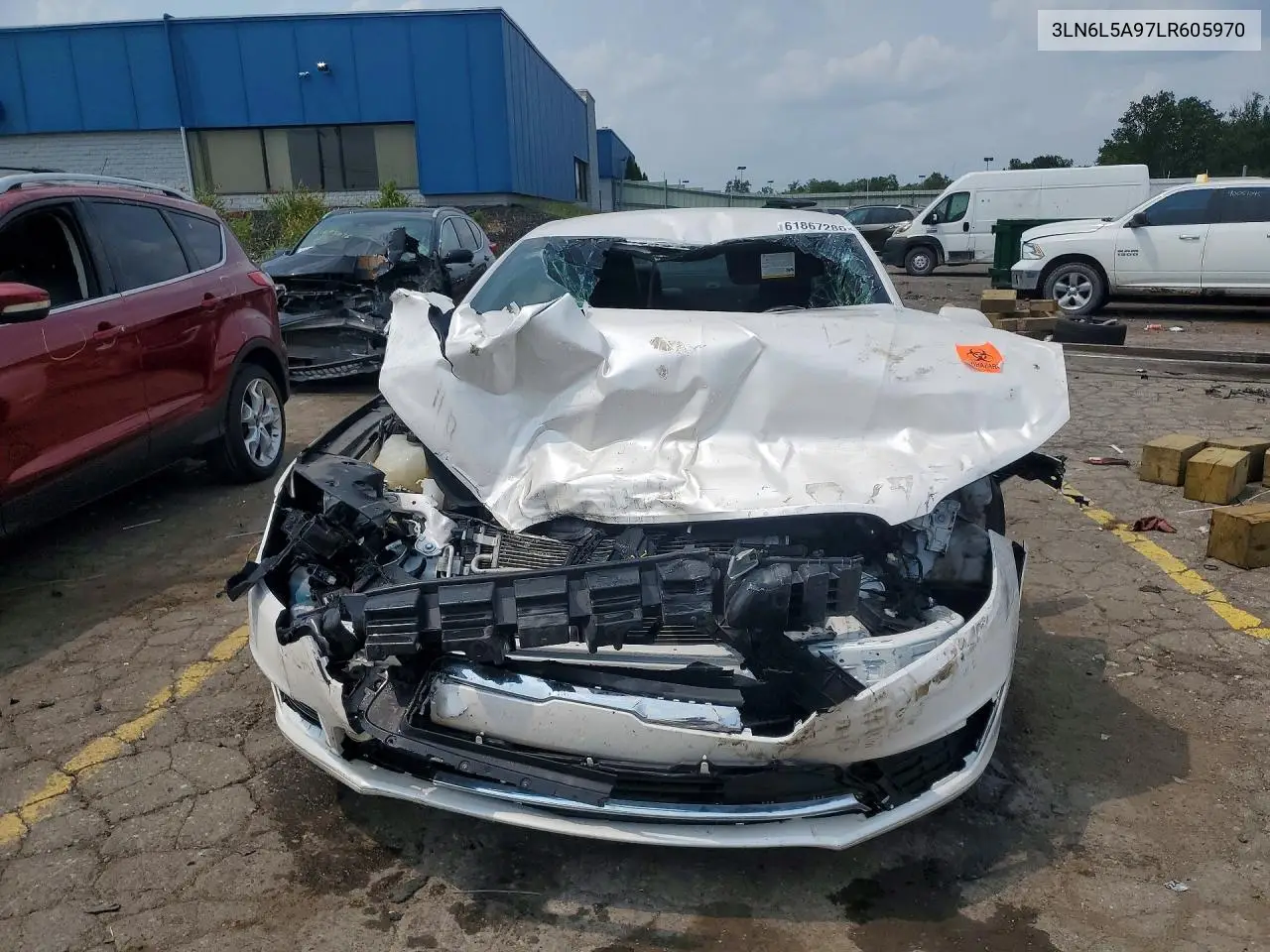 2020 Lincoln Mkz VIN: 3LN6L5A97LR605970 Lot: 61867286