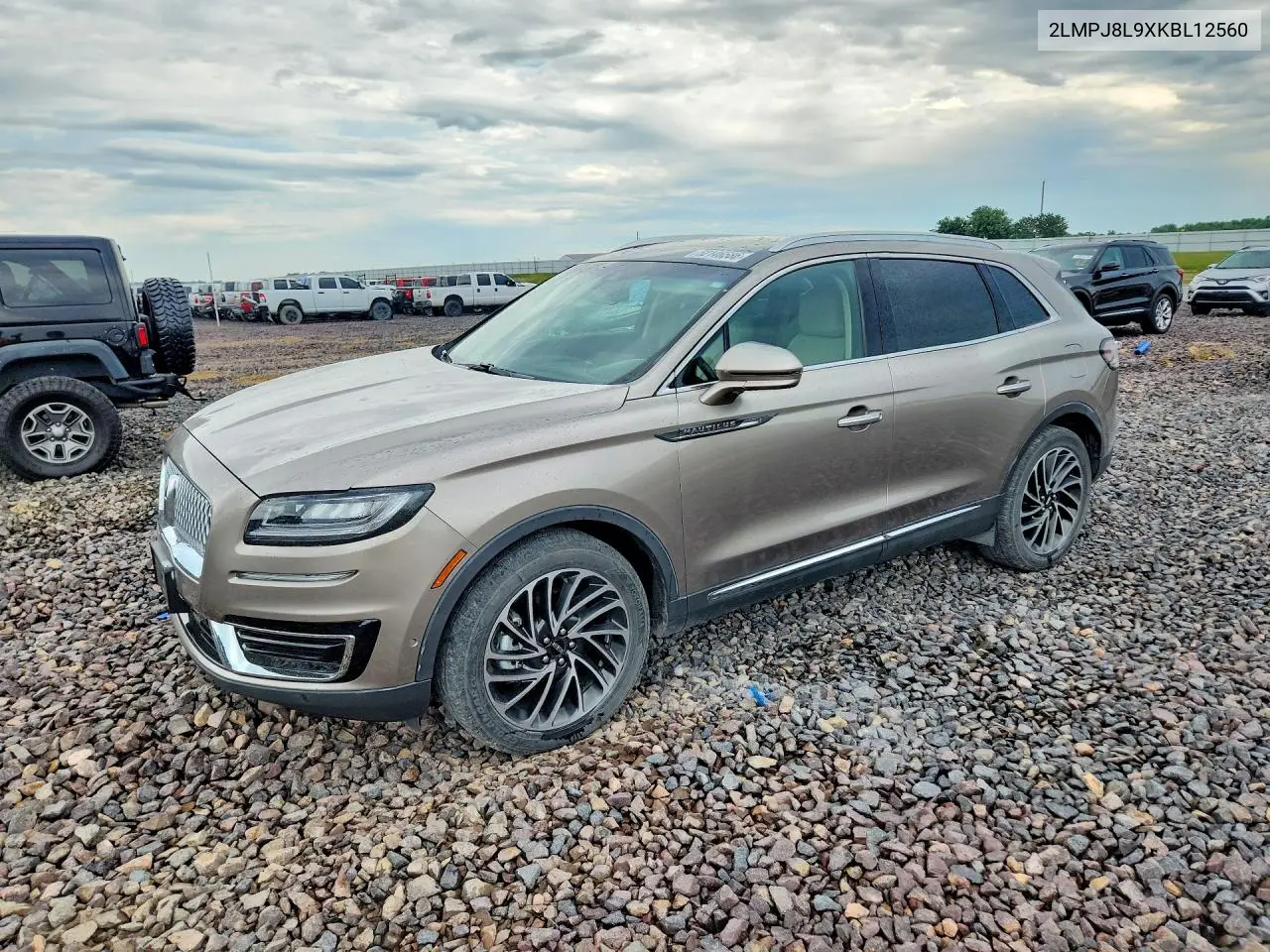2019 Lincoln Nautilus Reserve VIN: 2LMPJ8L9XKBL12560 Lot: 52146586