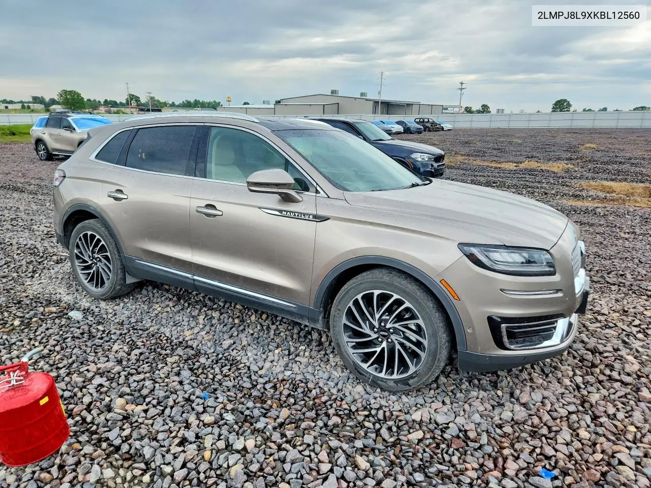 2019 Lincoln Nautilus Reserve VIN: 2LMPJ8L9XKBL12560 Lot: 52146586
