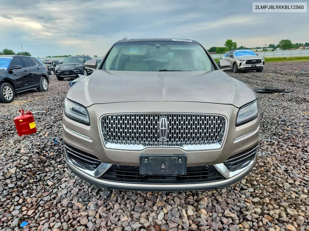 2019 Lincoln Nautilus Reserve VIN: 2LMPJ8L9XKBL12560 Lot: 52146586