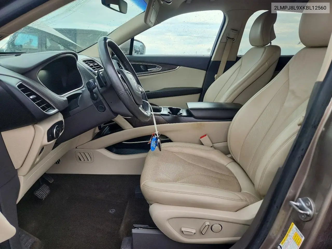 2019 Lincoln Nautilus Reserve VIN: 2LMPJ8L9XKBL12560 Lot: 52146586