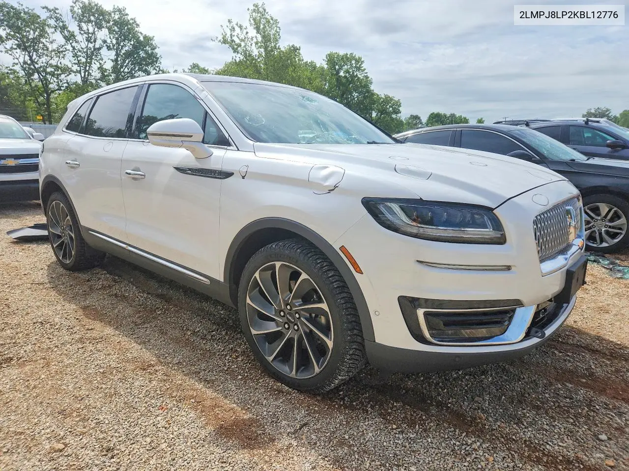 2019 Lincoln Nautilus Reserve VIN: 2LMPJ8LP2KBL12776 Lot: 52459366