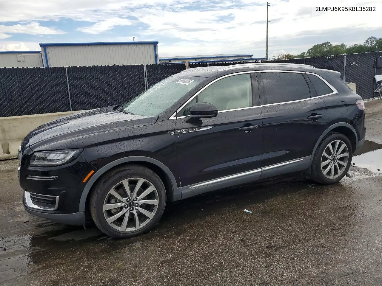 2019 Lincoln Nautilus Select VIN: 2LMPJ6K95KBL35282 Lot: 53066586