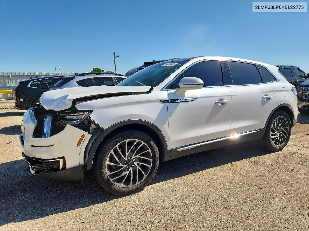 2019 Lincoln Nautilus Reserve VIN: 2LMPJ8LP6KBL22775 Lot: 53425846