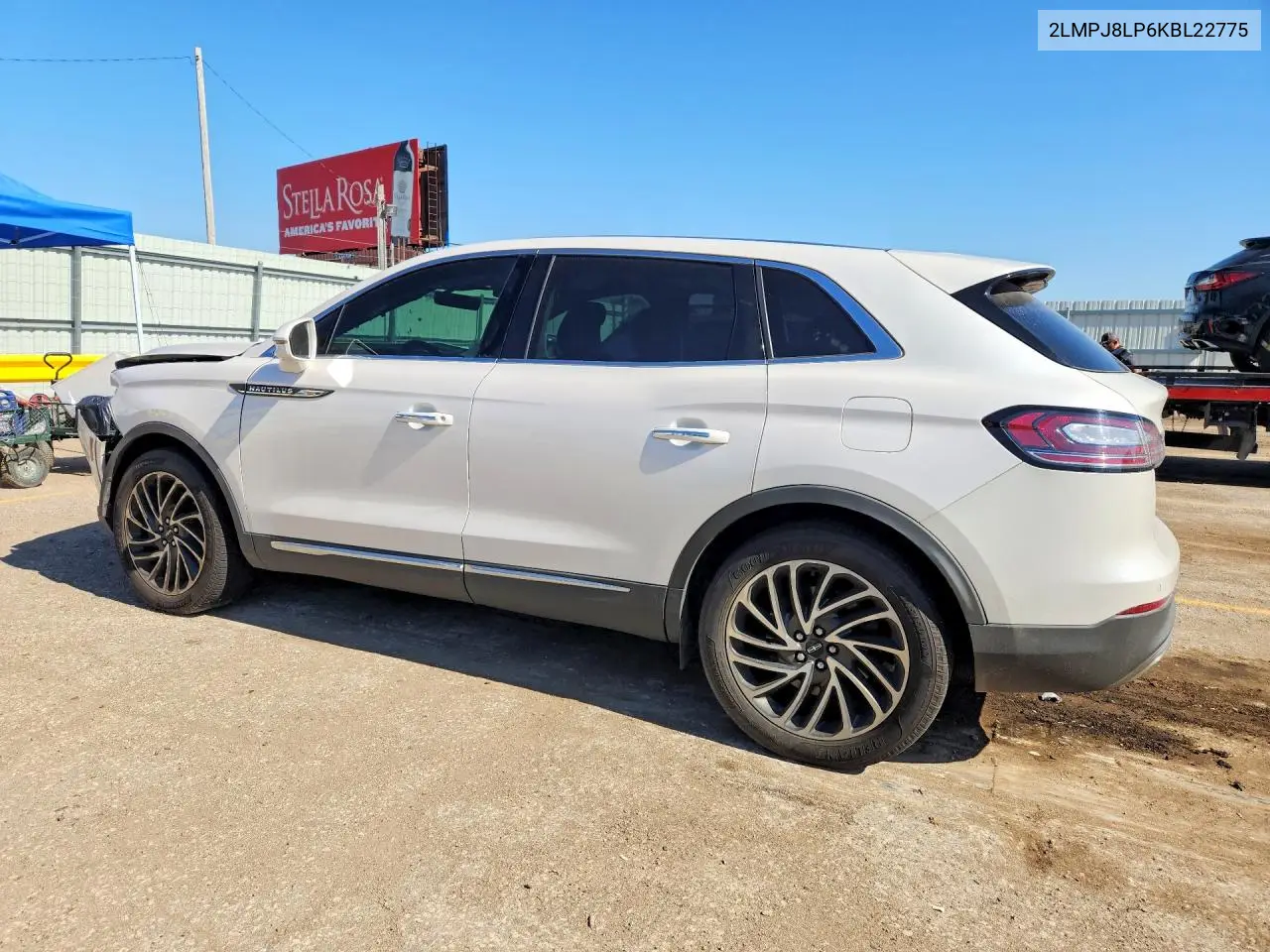 2019 Lincoln Nautilus Reserve VIN: 2LMPJ8LP6KBL22775 Lot: 53425846