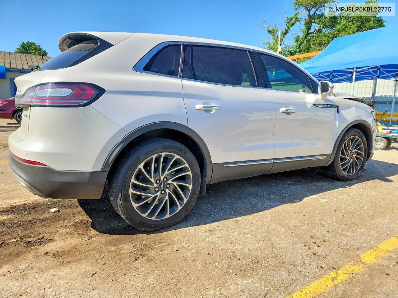 2019 Lincoln Nautilus Reserve VIN: 2LMPJ8LP6KBL22775 Lot: 53425846
