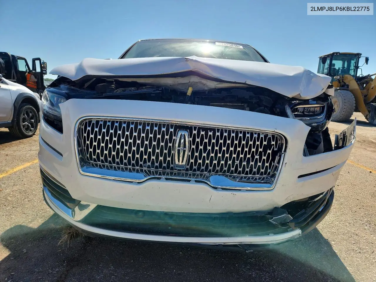 2019 Lincoln Nautilus Reserve VIN: 2LMPJ8LP6KBL22775 Lot: 53425846