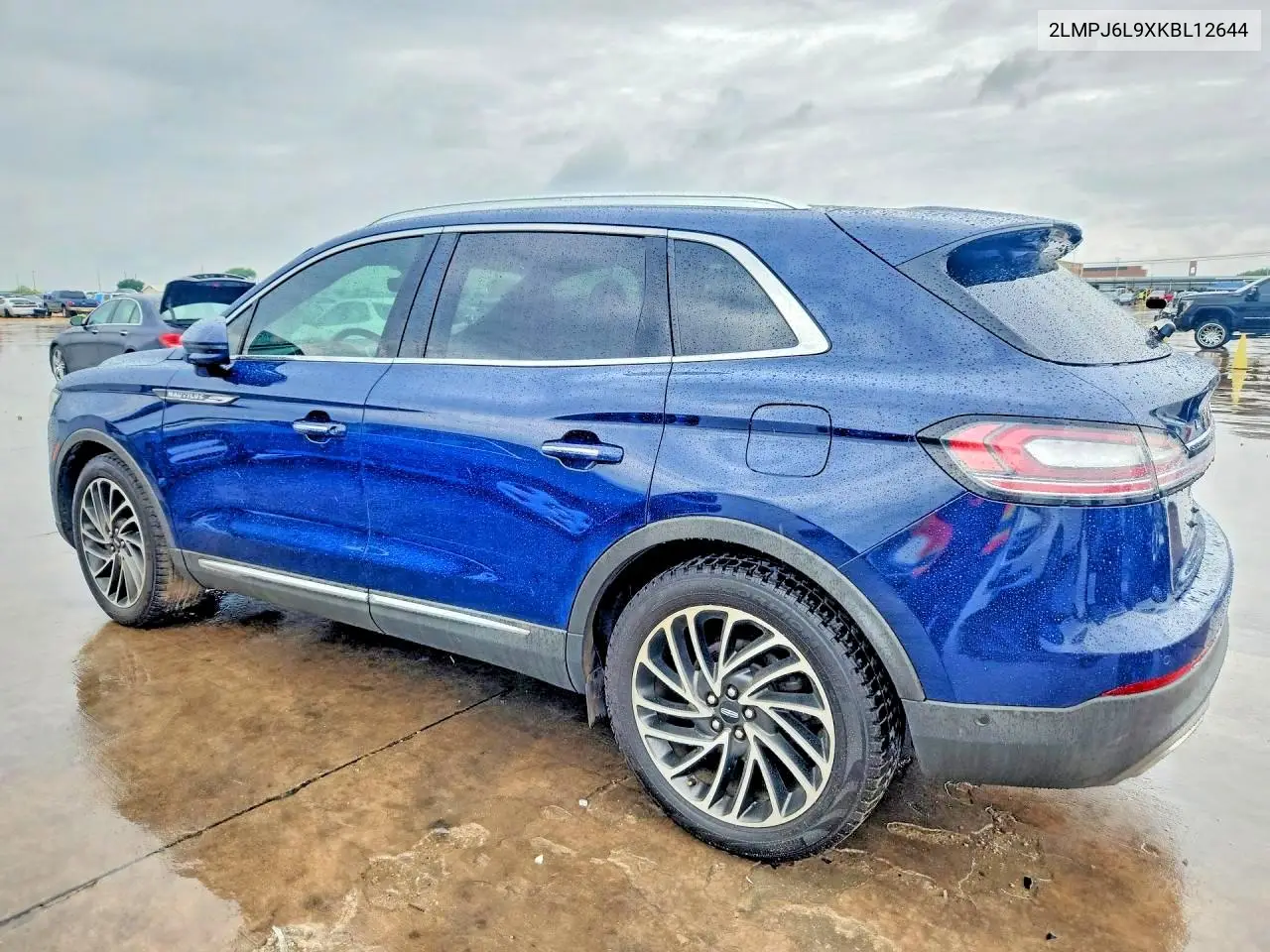2019 Lincoln Nautilus Reserve VIN: 2LMPJ6L9XKBL12644 Lot: 54664086