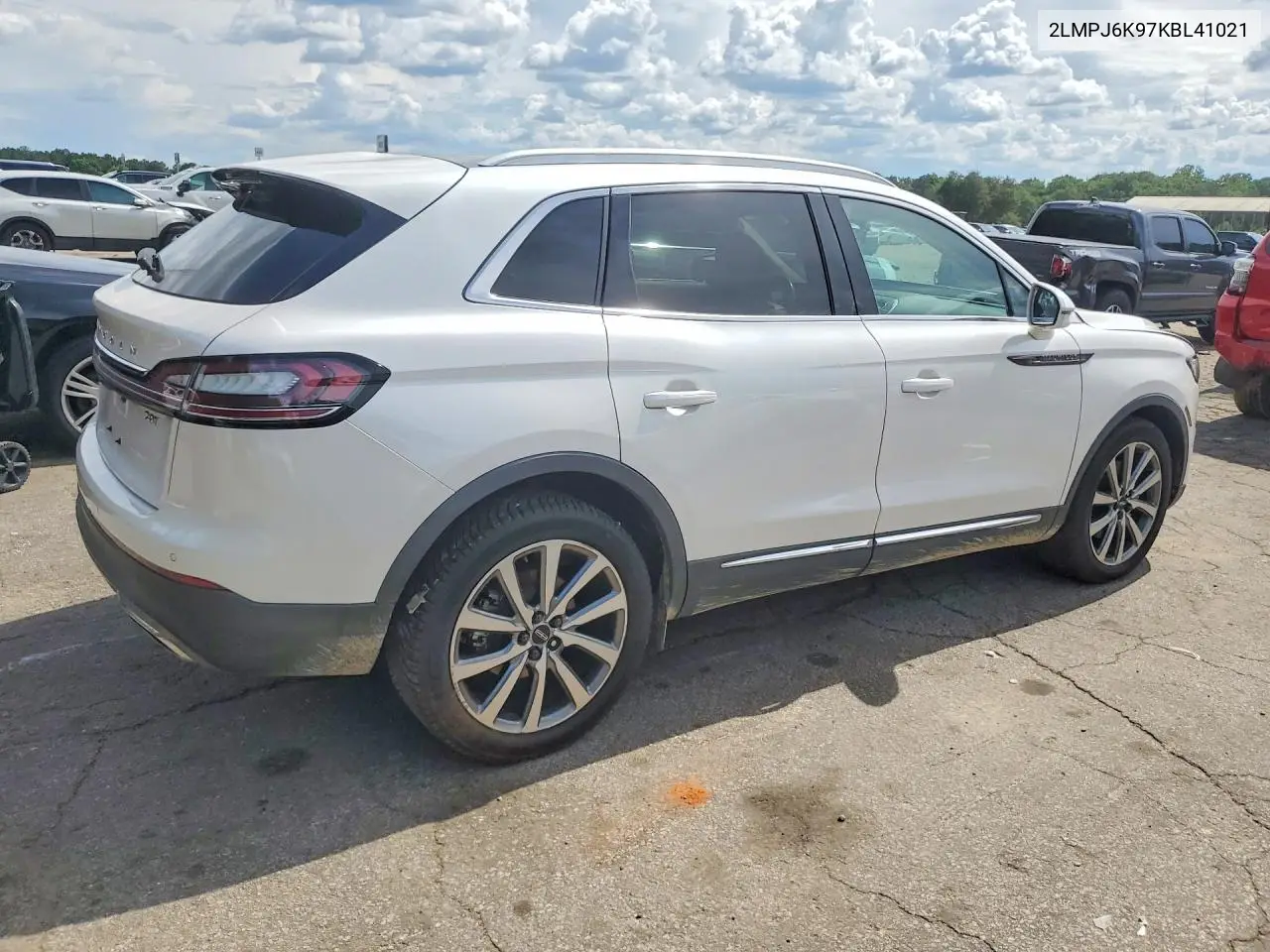 2019 Lincoln Nautilus Select VIN: 2LMPJ6K97KBL41021 Lot: 55131776