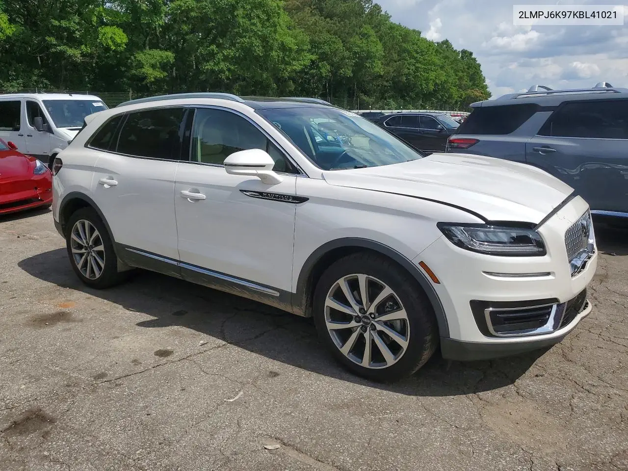 2019 Lincoln Nautilus Select VIN: 2LMPJ6K97KBL41021 Lot: 55131776
