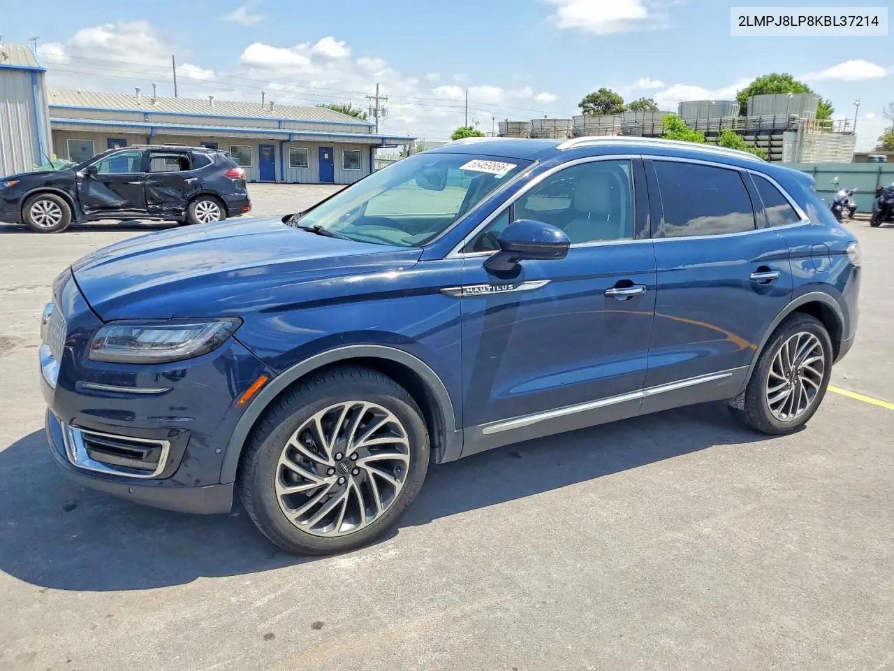 2019 Lincoln Nautilus Reserve VIN: 2LMPJ8LP8KBL37214 Lot: 55469866
