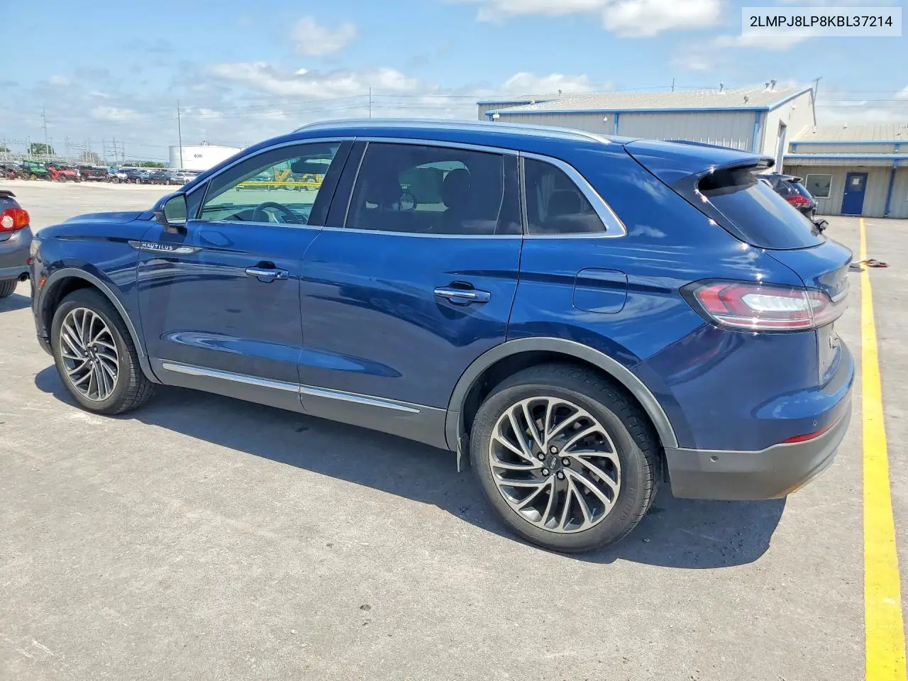 2019 Lincoln Nautilus Reserve VIN: 2LMPJ8LP8KBL37214 Lot: 55469866