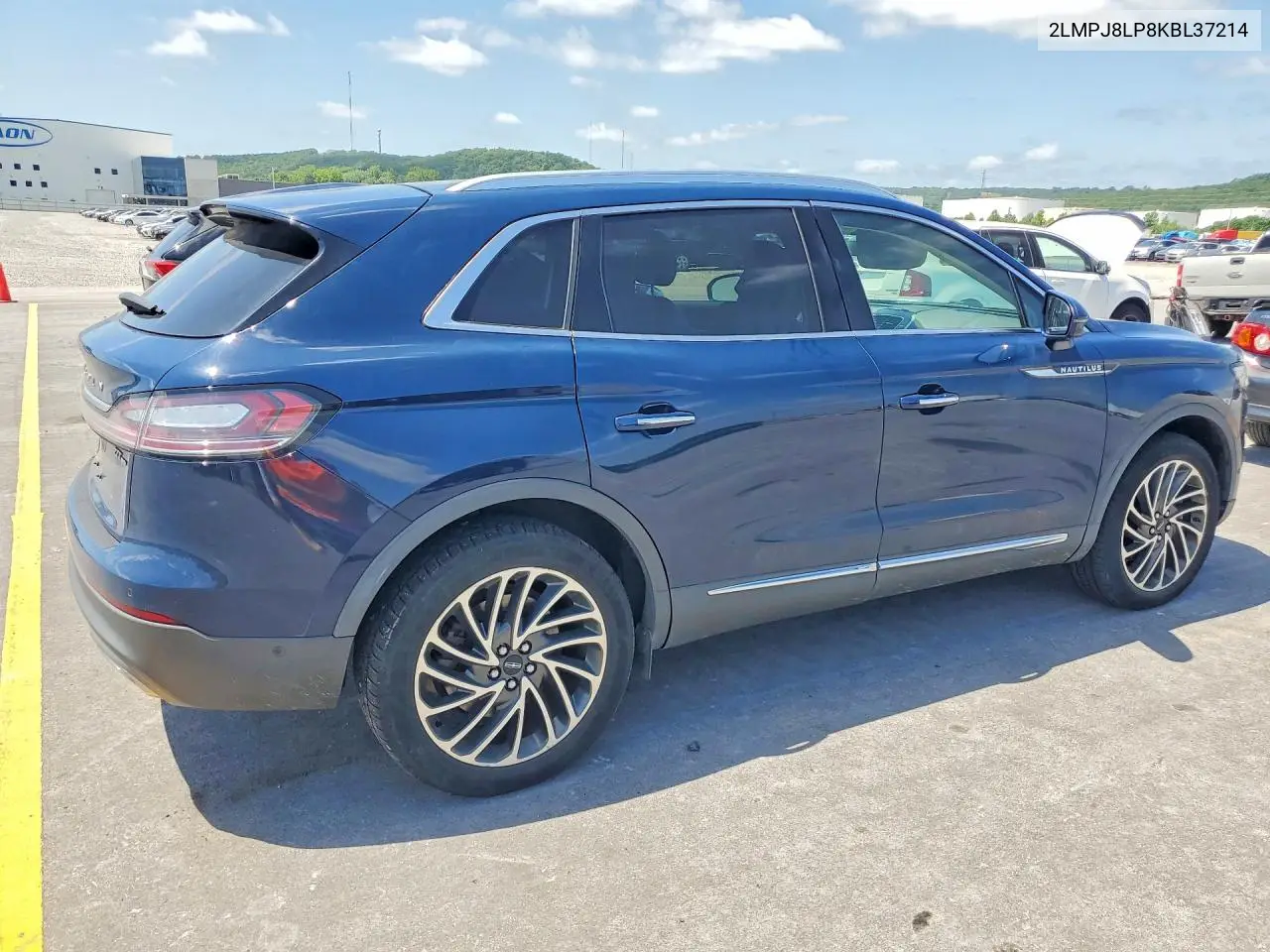 2019 Lincoln Nautilus Reserve VIN: 2LMPJ8LP8KBL37214 Lot: 55469866