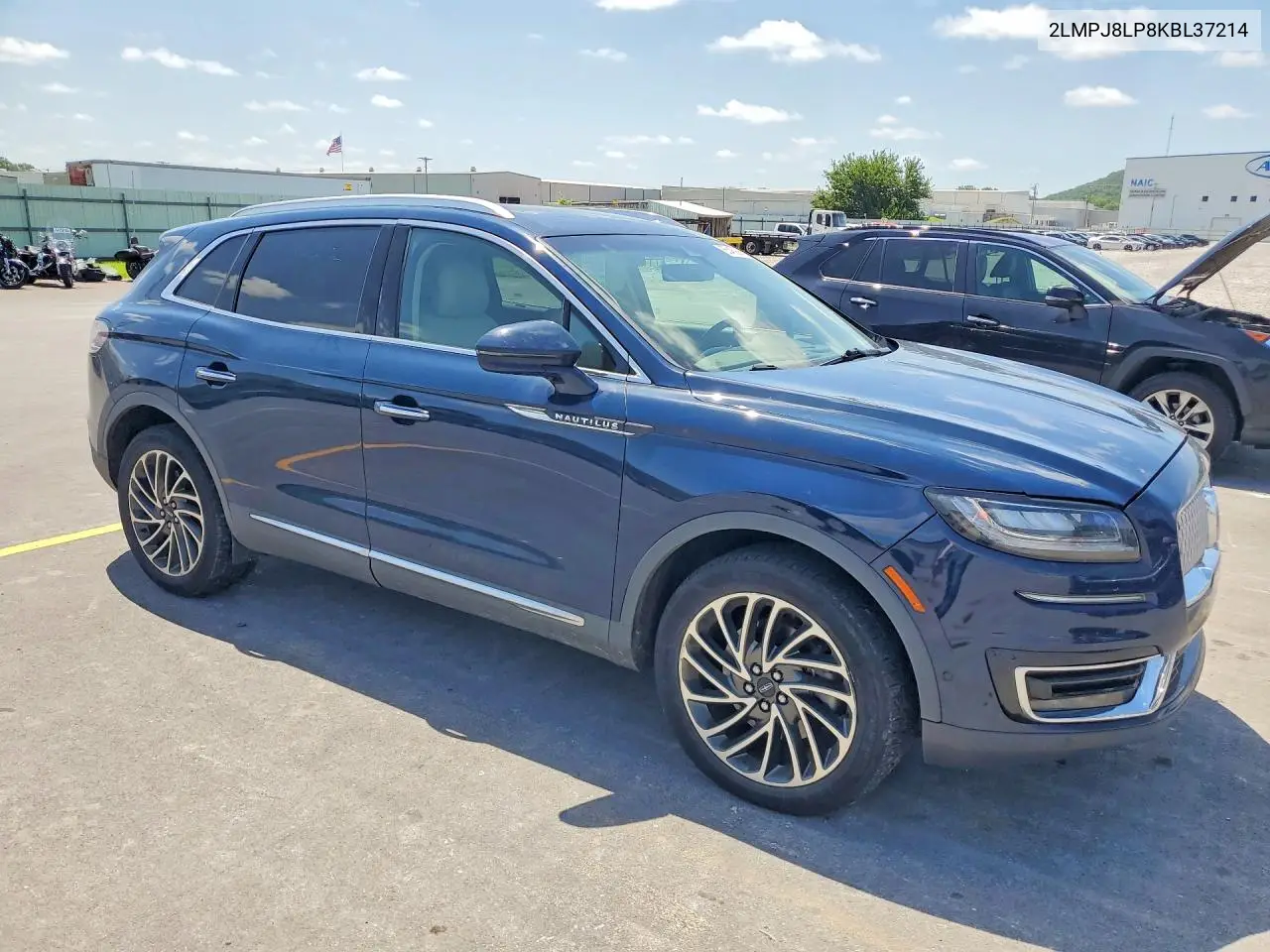 2019 Lincoln Nautilus Reserve VIN: 2LMPJ8LP8KBL37214 Lot: 55469866