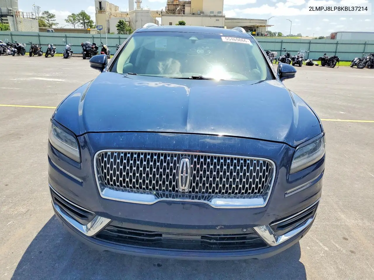 2019 Lincoln Nautilus Reserve VIN: 2LMPJ8LP8KBL37214 Lot: 55469866