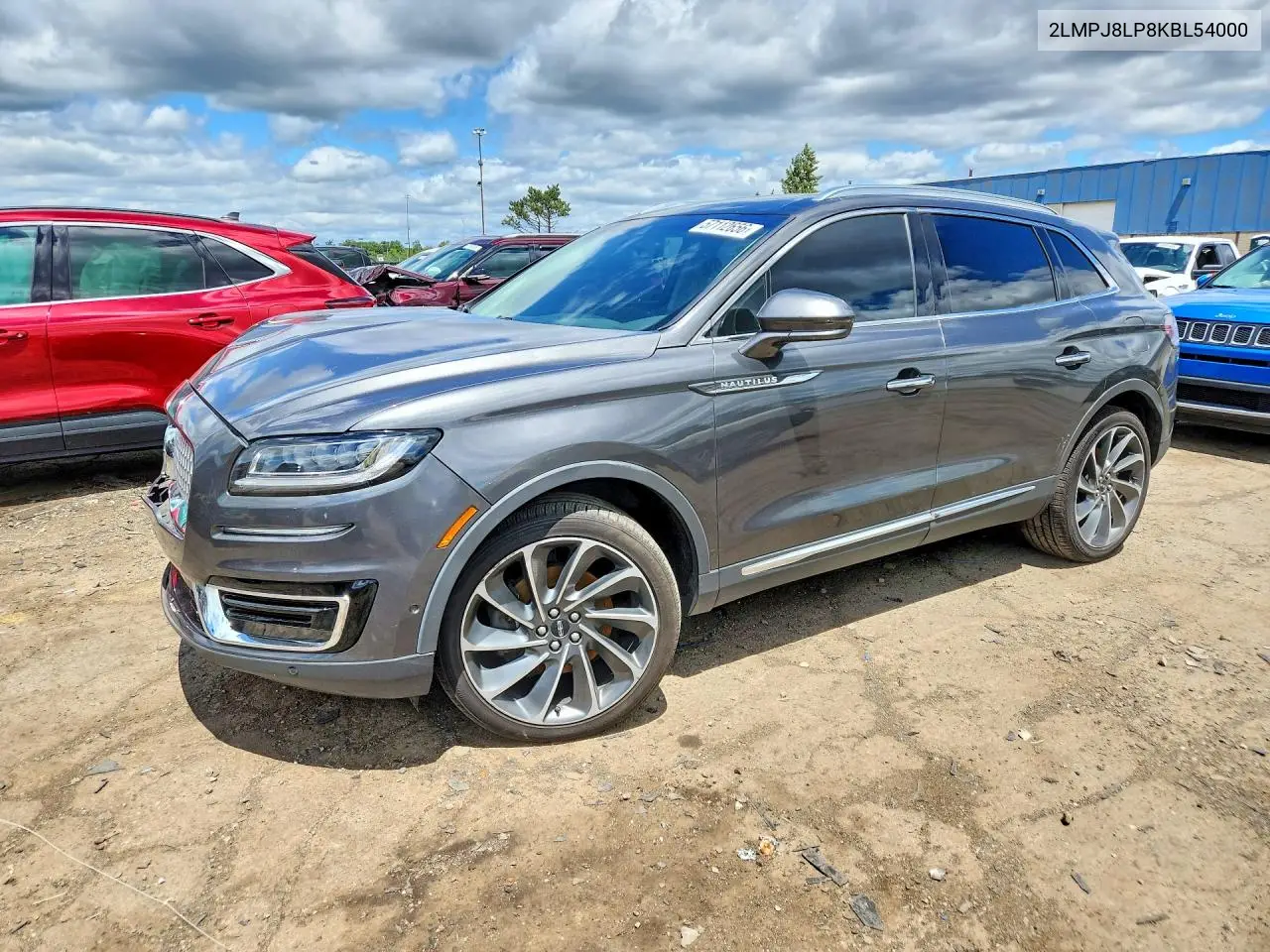 2019 Lincoln Nautilus Reserve VIN: 2LMPJ8LP8KBL54000 Lot: 57112656
