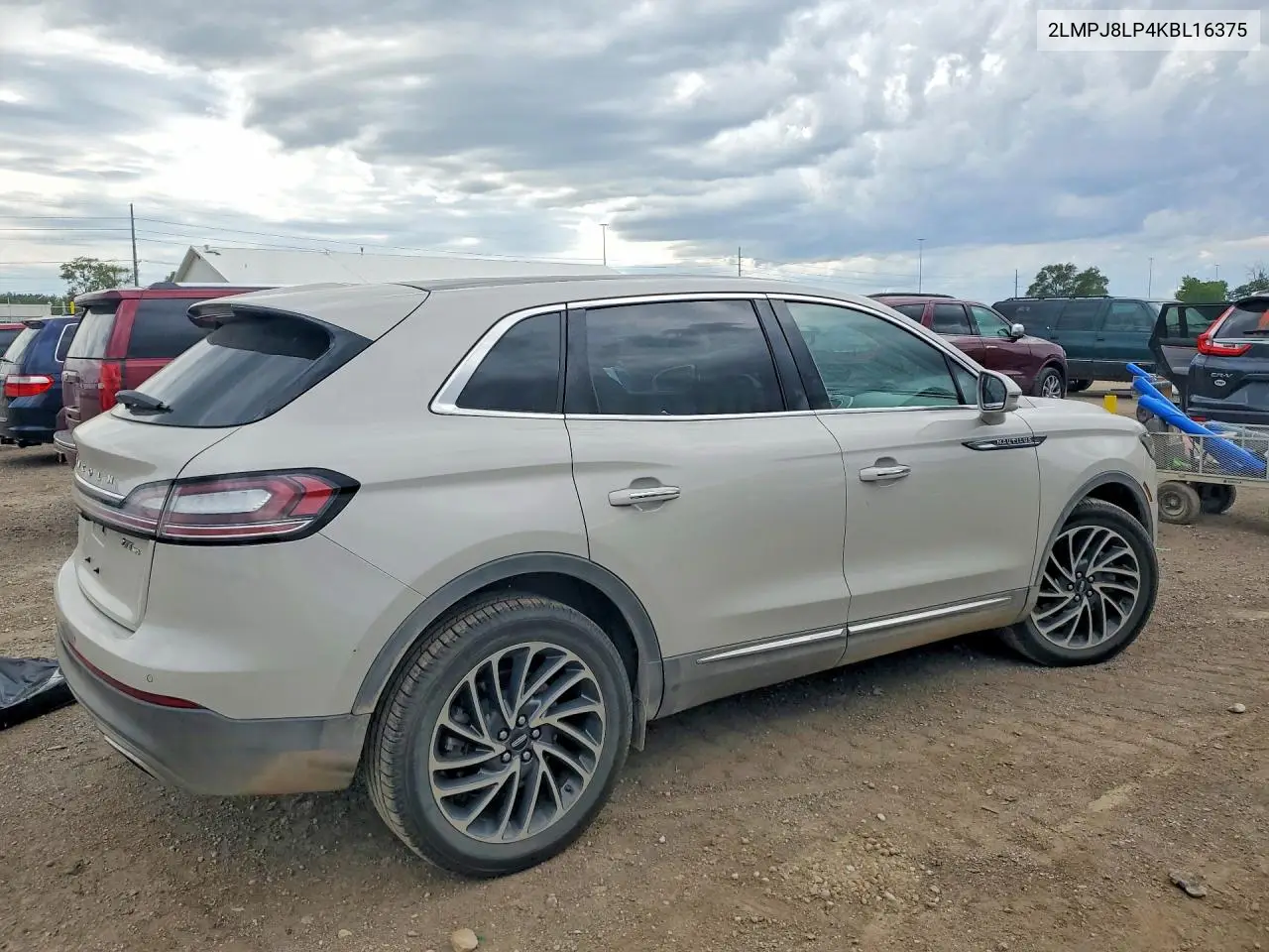 2019 Lincoln Nautilus Reserve VIN: 2LMPJ8LP4KBL16375 Lot: 57156916