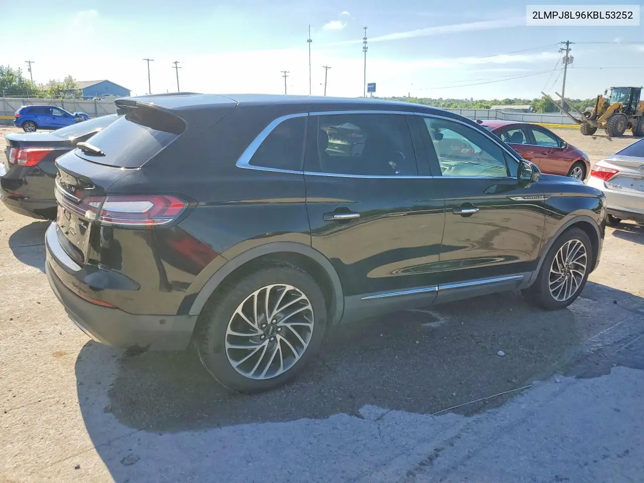 2019 Lincoln Nautilus Reserve VIN: 2LMPJ8L96KBL53252 Lot: 57817486