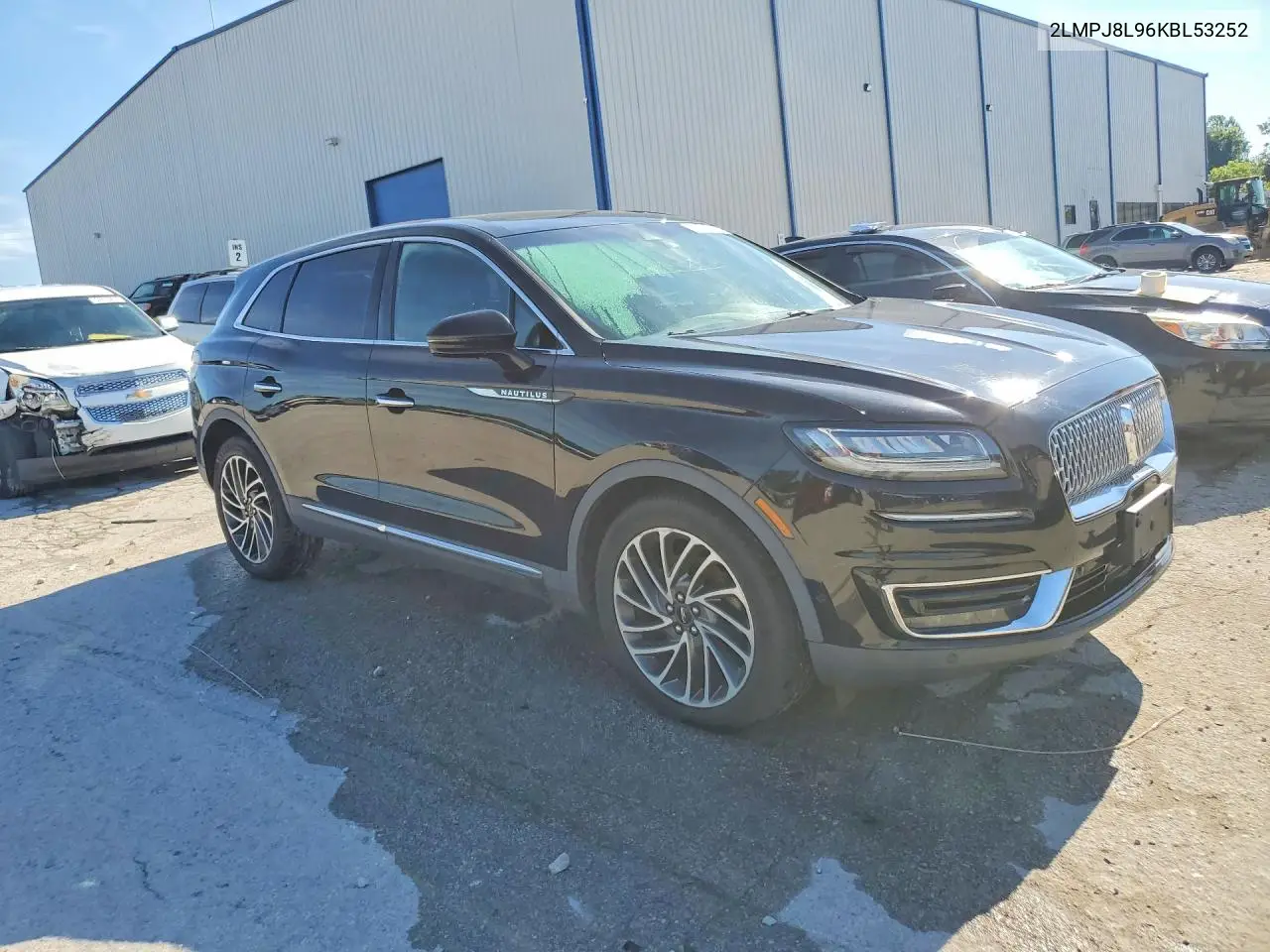 2019 Lincoln Nautilus Reserve VIN: 2LMPJ8L96KBL53252 Lot: 57817486