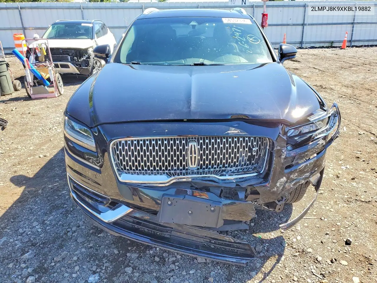 2019 Lincoln Nautilus Select VIN: 2LMPJ8K9XKBL19882 Lot: 58532336
