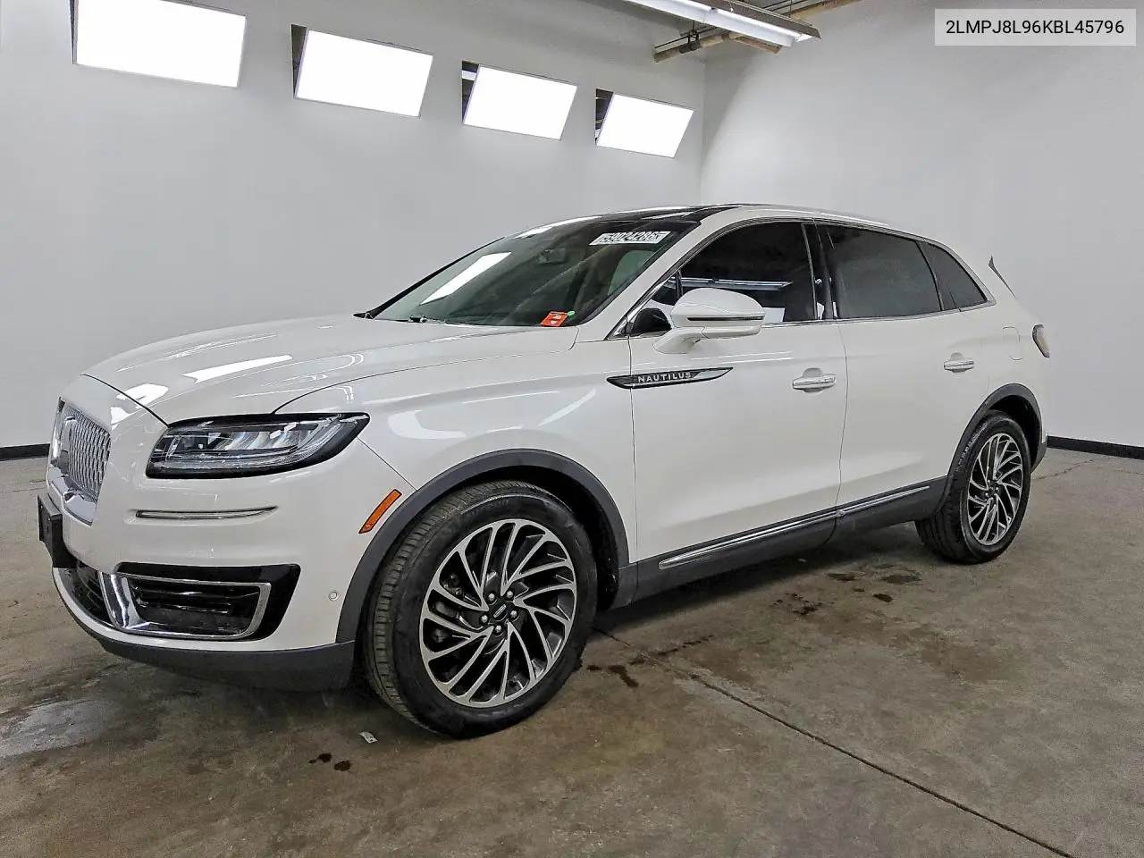 2019 Lincoln Nautilus Reserve VIN: 2LMPJ8L96KBL45796 Lot: 59024286