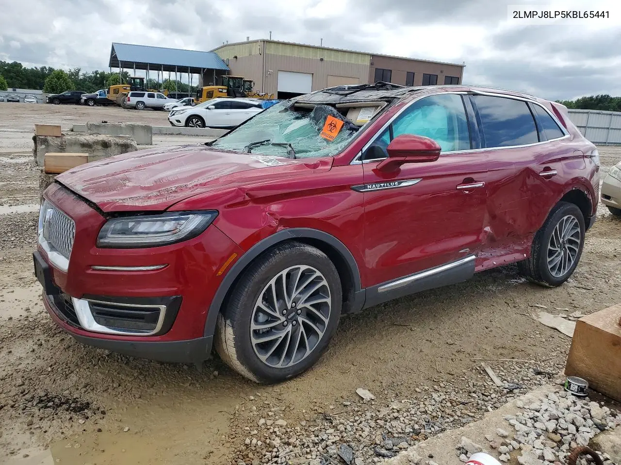 2019 Lincoln Nautilus Reserve VIN: 2LMPJ8LP5KBL65441 Lot: 59126216
