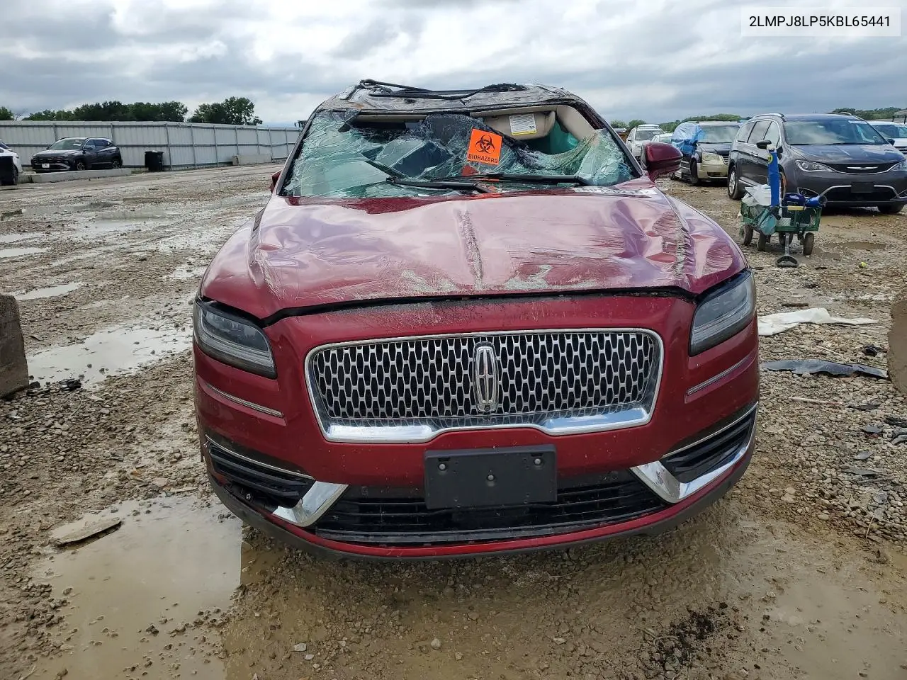 2019 Lincoln Nautilus Reserve VIN: 2LMPJ8LP5KBL65441 Lot: 59126216