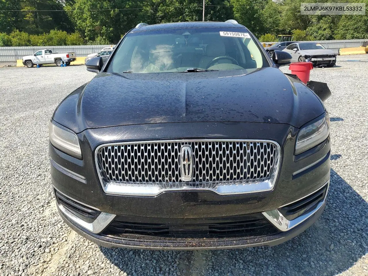 2019 Lincoln Nautilus Select VIN: 2LMPJ6K97KBL53332 Lot: 59150876