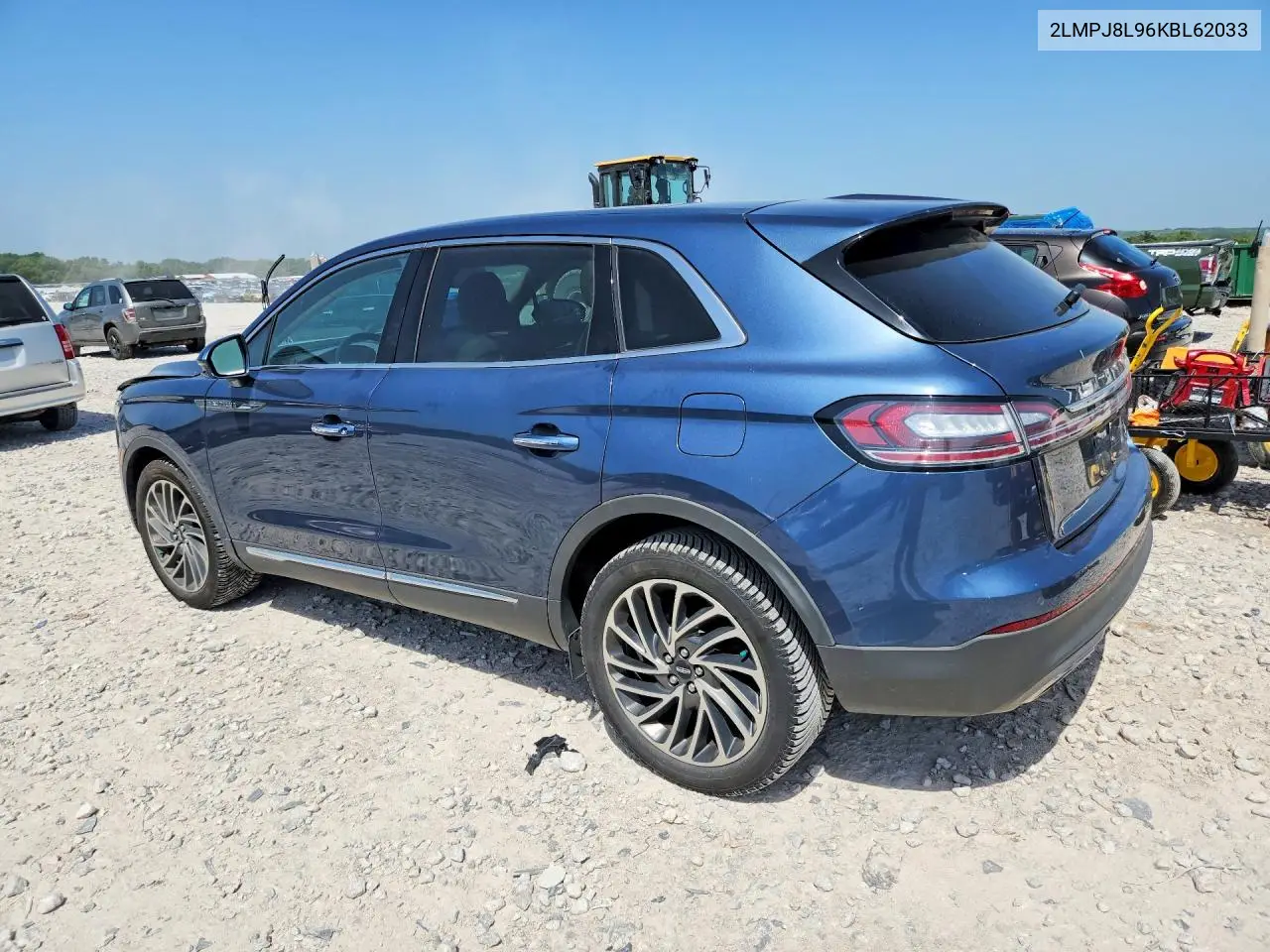 2019 Lincoln Nautilus Reserve VIN: 2LMPJ8L96KBL62033 Lot: 59151766
