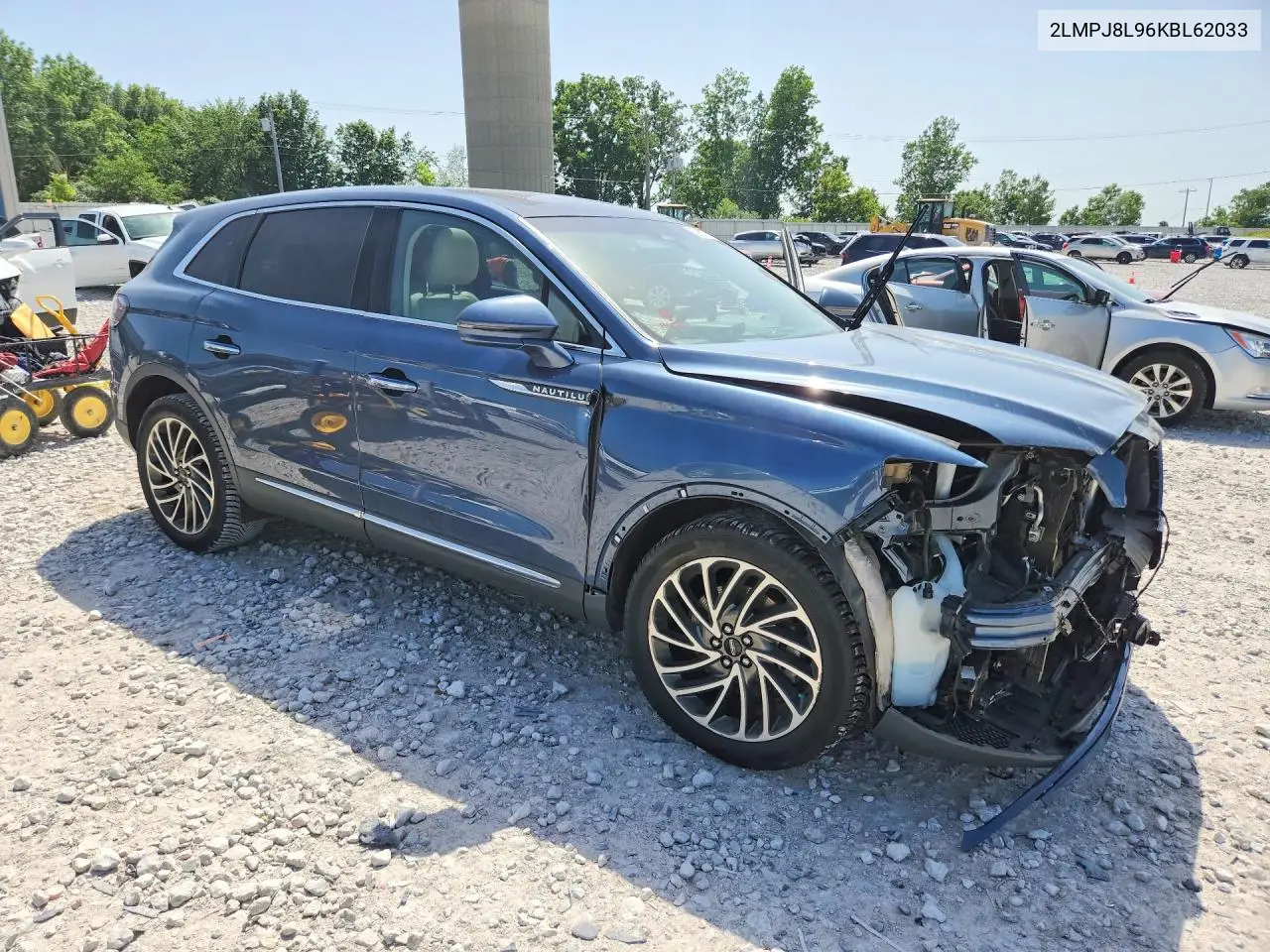 2019 Lincoln Nautilus Reserve VIN: 2LMPJ8L96KBL62033 Lot: 59151766