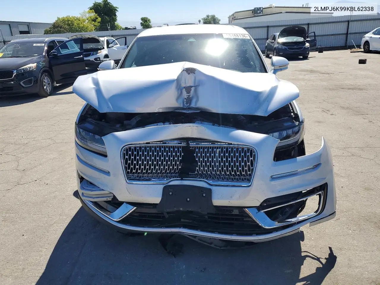 2019 Lincoln Nautilus Select VIN: 2LMPJ6K99KBL62338 Lot: 60188136