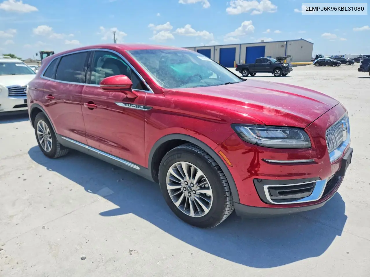 2019 Lincoln Nautilus Select VIN: 2LMPJ6K96KBL31080 Lot: 60420006