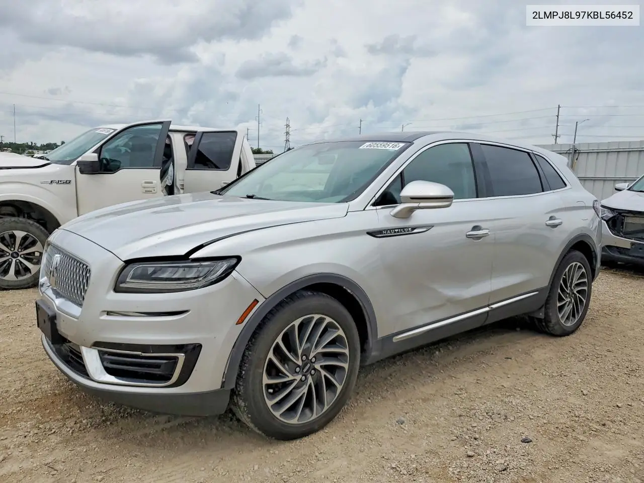 2019 Lincoln Nautilus Reserve VIN: 2LMPJ8L97KBL56452 Lot: 60559516